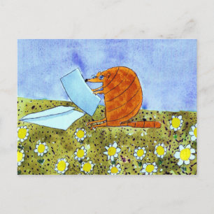 Carte Postale Alphabet Fiesta Armadillo