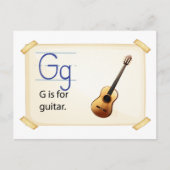 Carte Postale Alphabet L (Devant)