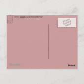 Carte Postale Alphabet maya (Dos)