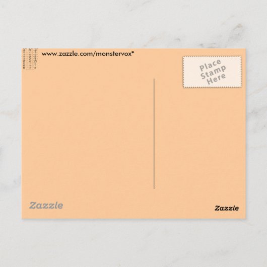 Carte Postale Alphabet maya (Dos)