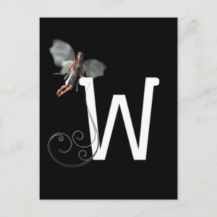 Carte Postale Alphabets de Fée
