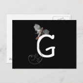 Carte Postale Alphabets Fairy (Devant / Derrière)