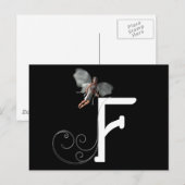 Carte Postale Alphabets Fairy (Devant / Derrière)