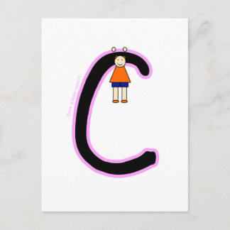 Carte Postale Alphakins C filles