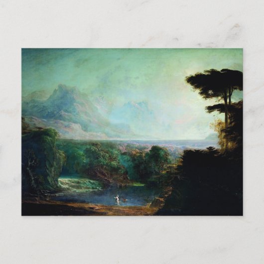 Carte Postale Alpheus et Arethusa de John Martin (Devant)