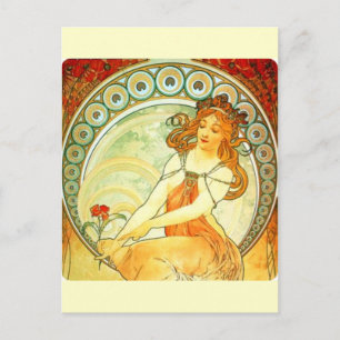 Carte Postale Alphonse Mucha