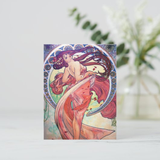 Carte Postale Alphonse Mucha (Debout devant)