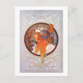 Carte Postale Alphonse Mucha (Devant)