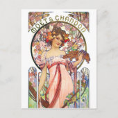Carte Postale Alphonse Mucha (Devant)