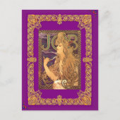 Carte Postale Alphonse Mucha (Devant)