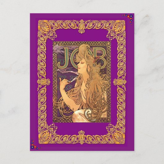 Carte Postale Alphonse Mucha (Devant)