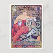 Carte Postale Alphonse Mucha (Devant)