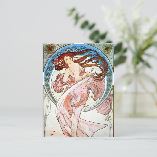 Carte Postale Alphonse Mucha Dance (Debout devant)
