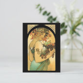 Carte Postale Alphonse Mucha ~ Fruit ( 1897 ) (Debout devant)
