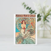 Carte Postale Alphonse Mucha Monaco, Monte-Carlo, 1897 (Debout devant)