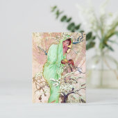 Carte Postale Alphonse Mucha Winter II (Debout devant)