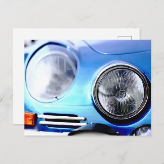 Carte Postale Alpine A100 Gordini (Devant / Derrière)