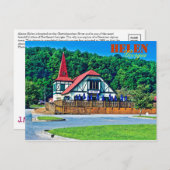 Carte Postale Alpine Helen, Géorgie, USA. (Devant / Derrière)