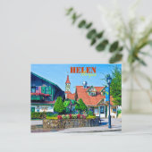 Carte Postale Alpine Helen, Géorgie, USA. (Debout devant)