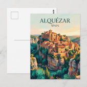 Carte Postale Alquézar Espagne (Devant / Derrière)