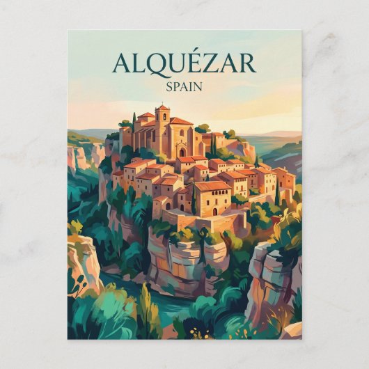 Carte Postale Alquézar Espagne (Devant)