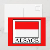Carte Postale Alsace (Devant / Derrière)