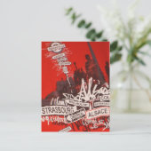 Carte Postale Alsace - (Debout devant)