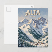 Carte Postale Alta Utah (Devant / Derrière)