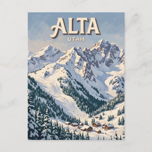 Carte Postale Alta Utah (Devant)