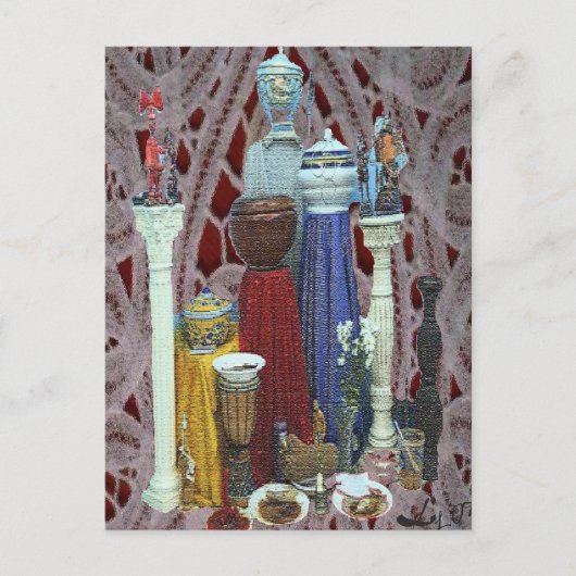 CARTE POSTALE ALTAR IFA YORUBA (Devant)