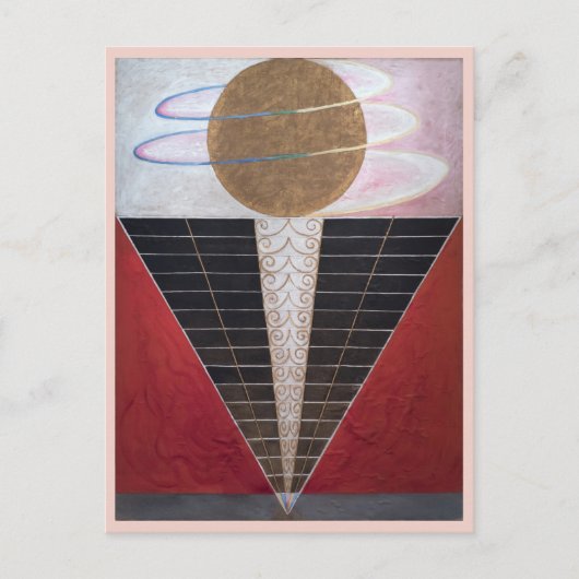 Carte Postale Altarpice no 2, Hilma af Klint (Devant)