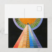 Carte Postale Altarpiece Hilma Af Klint No 1 (Devant / Derrière)
