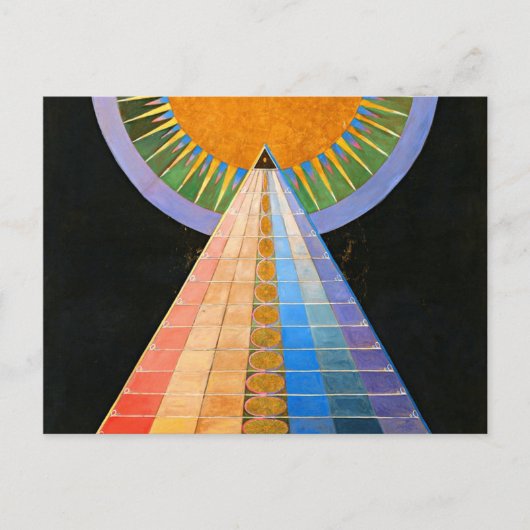 Carte Postale Altarpiece Hilma Af Klint No 1 (Devant)
