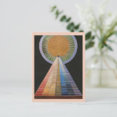 Carte Postale Altarpiece No 1,Group X Altarpieces,Hilma af Klint (Debout devant)