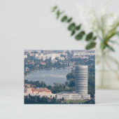 Carte Postale Alte Donau, Floridotower (Debout devant)