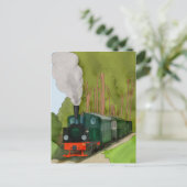 Carte Postale Alte Eisenbahn (Debout devant)