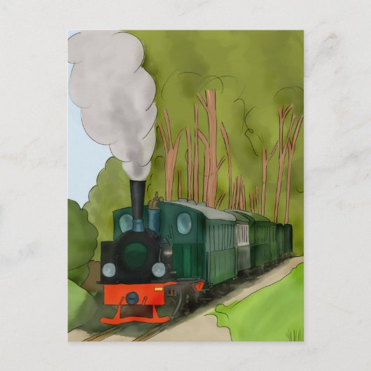 Carte Postale Alte Eisenbahn (Devant)