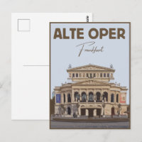 Alte Oper Francfort Vieille Maison d'Opéra allemag