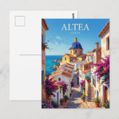 Carte Postale Altea Espagne (Devant / Derrière)