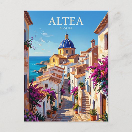 Carte Postale Altea Espagne (Devant)