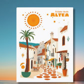 Carte Postale Altea Espagne vacances Costa Blanca Postcar