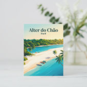 Carte Postale Alter do Chao Brésil (Debout devant)