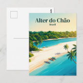 Carte Postale Alter do Chao Brésil (Devant / Derrière)