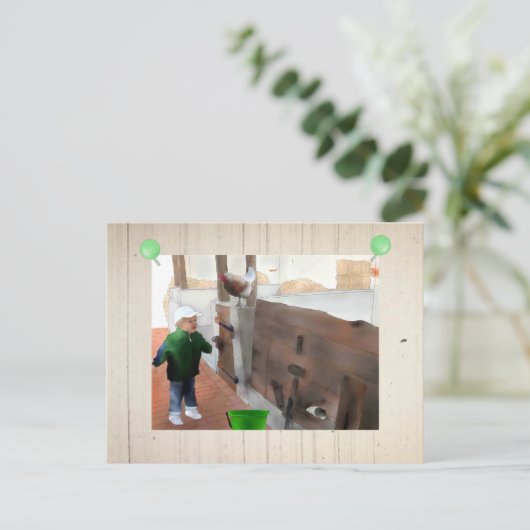 Carte Postale Alter Stall (Debout devant)