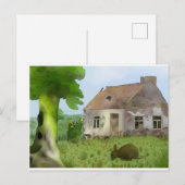 Carte Postale Altes Haus (Devant / Derrière)