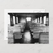 Carte Postale Altes Zugabteil (Devant / Derrière)