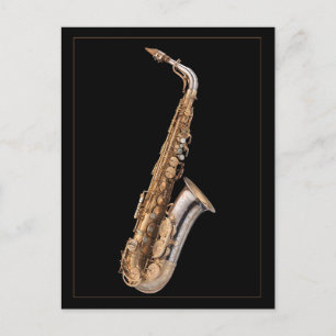 Carte Postale Alto saxophone