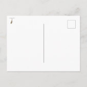 Carte Postale Alto saxophone (Dos)