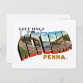 Carte Postale Altoona Pennsylvanie (Devant / Derrière)