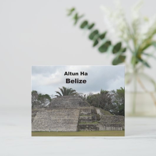 Carte Postale Altun Ha, Belize (Debout devant)
